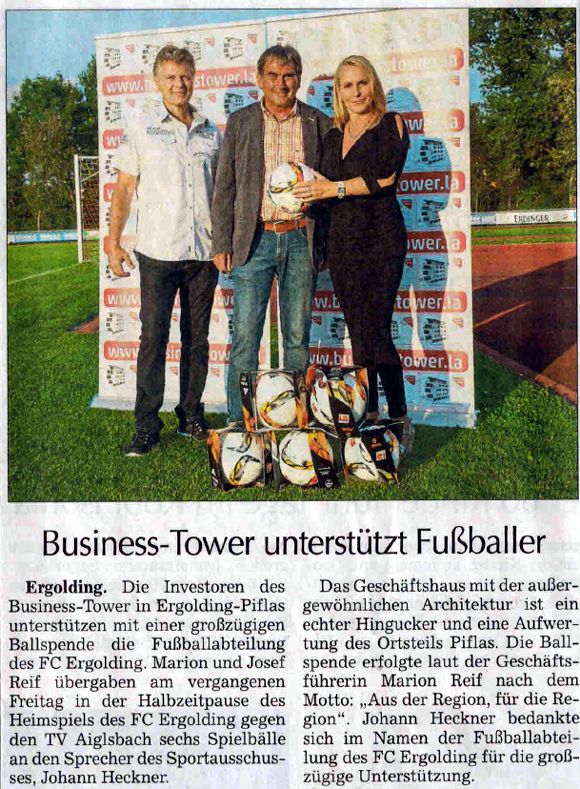 fussballer buinesstower